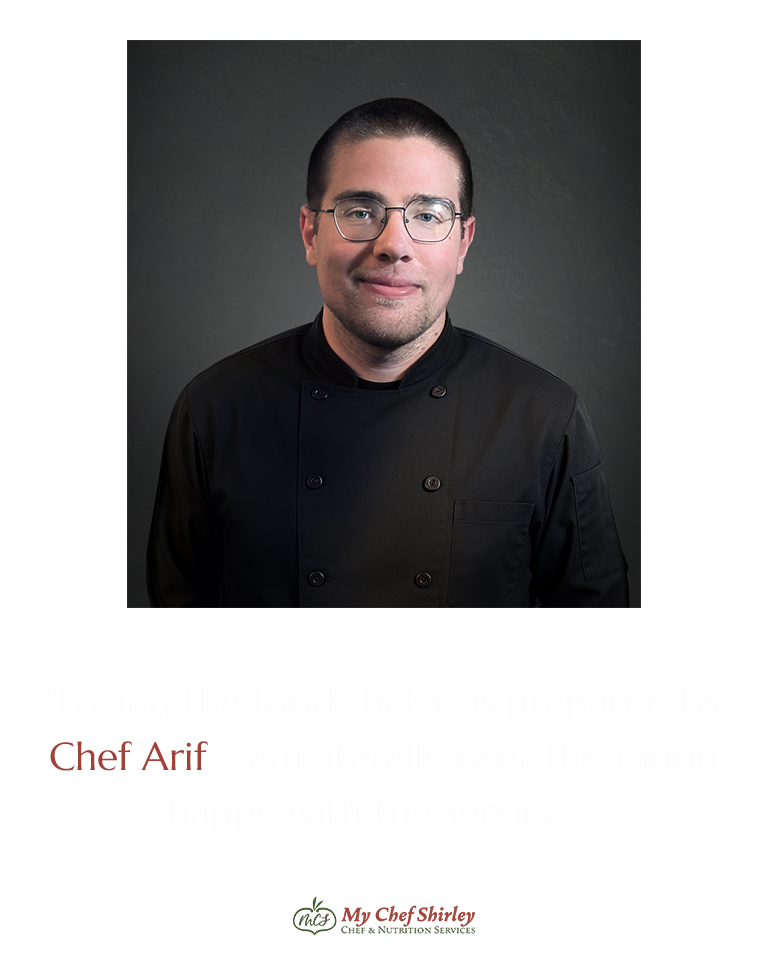 chef Arif Testimonial